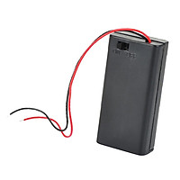 PP3 Enclosed Battery Holder Box ON/OFF Switch with Wires
