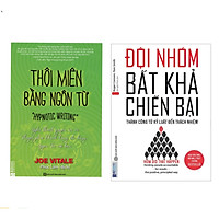 Combo 2 cuốn kỹ năng : Thôi miên bằng ngôn từ bìa xanh+ Đội nhóm bất khả chiến bại ( tặng