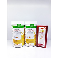 COMBO 2 SỮA NGHỆ HERA 500GRAM - TẶNG 1 HỘP SINH TỐ CẢI THIỆN CÂN NẶNG KETO DETOX - TĂNG CƯỜNG SỨC ĐỀ KHÁNG, HỖ TRỢ LÀM LÀNH VẾT THƯƠNG NHANH CHÓNG - LÀM SÁNG DA, GIẢM NÁM TÀN NHANG