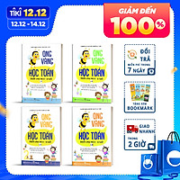 Combo 4 Cuốn Ong Vàng Học Toán Dành Cho Trẻ 4 – 6 Tuổi.
