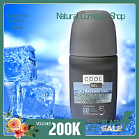 Lăn khử mùi cool men ultrasensitive dành cho da nhạy cảm 50ml