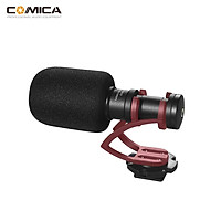 COMICA CVM-VM10II Full Metal MINI Compact On-Camera Cardioid Directional Video Microphone with Shock-Mount for iPhone