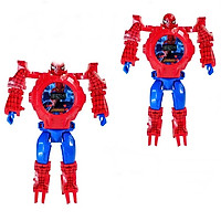 2 ĐỒNG HỒ BÉ TRAI BÉ GÁI - ĐỒNG HỒ BIẾN HÌNH ROBOT 20 SIÊU NHÂN CỰC HOT