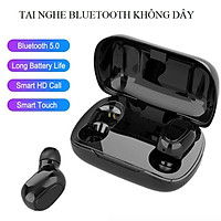 Tai nghe thông minh-Kết nối bluetooth-Cảm biến vân tay-Kháng nước- Âm thanh hay cho samsung iphone ...- Mã số L21