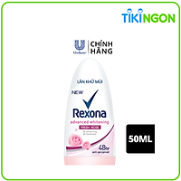 Lăn khử mùi Rexona Whitening Fresh Rose dưỡng sáng tự nhiên hương hoa hồng dành cho nữ, 50ml