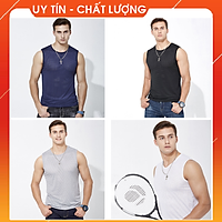 (MẶC NHƯ KHÔNG MẶC) Combo 4 màu_ Áo thun Nam dạng lưới co giãn 4 chiều, Áo phông Nam_Áo ba lỗ tập thể thao