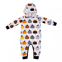 Bộ Bodysuit Dài Liền Nón Bí Đỏ Mihababy FULLBDS_PUMPKIN