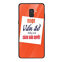 Ốp lưng dành cho điện thoại Samsung Galaxy A in họa tiết Mọi vấn đề đều có cách giải quyết