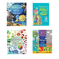 Big Book – Cuốn Sách Khổng Lồ Về Cơ Thể Người + Màu Sắc + Các Ngôi Sao Và Các Hành Tinh + Số Đếm (4 Cuốn)
