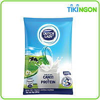 Bịch Sữa Tiệt Trùng Dutch Lady Cô Gái Hà Lan Không Đường 220ml