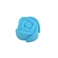Khuôn Làm Bánh Muffin Cupcake Mini Hình Hoa Hồng Silicone Chống Dính (1 Cái)