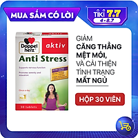 Viên uống hỗ trợ ngủ ngon, giảm căng thẳng, mệt mỏi Doppelherz Aktiv Anti Stress (Hộp 30 viên)