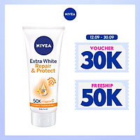 Tinh Chất Dưỡng Thể Dưỡng Trắng NIVEA Ban Ngày Giúp Phục Hồi & Chống Nắng SPF50 (320ml) - 88315