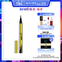 Bút Kẻ Mắt Nước Siêu Sắc Mảnh Không Lem Không Trôi Maybelline New York HyperSharp Liner Đen 0.5g