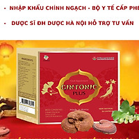 Bổ não Hàn Quốc GINTONIC PLUS: Tăng lưu lượng tuần hoàn não, giảm đau đầu, hết mệt mỏi, ngủ ngon tăng đề kháng Hộp 30 viên nang mềm
