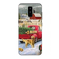 Ốp điện thoại dành cho máy Samsung Galaxy S9 - giáng sinh đầm ấm MS GSDA022