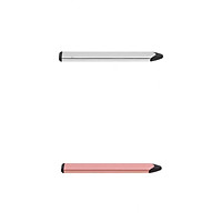 2x 5.3" Universal Capacitive Touch Screen Stylus Pen for Capacitive Touch Screen Like iPhone X/8/7/6 Samsung Galaxy S8/S8+/S7/S7+ POS Terminal,etc. White+Pink