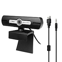 Webcam Máy Tính 720p USB Lấy Nét Với Micrô Giảm Tiếng Ồn Cho Hội Nghị