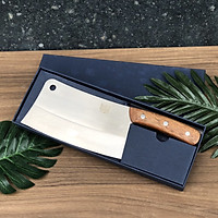 Dao chặt xương lớn XYJ thép 4Cr13 nặng 720gr cao cấp