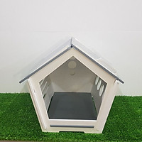 Nhà Gỗ Sang Trọng Dành Cho Chó Mèo Dưới 4Kg