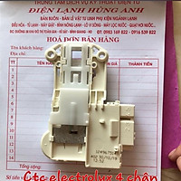 Công tắc máy giặt electrolux 4 chân , vật tư điện lạnh hùng anh