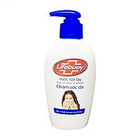 Nước rửa tay Lifebuoy chăm sóc da chai 180g x2chai