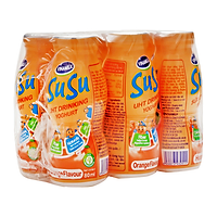 Big C - Lốc 6 sữa chua tiệt trùng SuSu cam 80ml - 32511