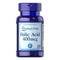 Thực Phẩm Chức Năng - Viên Uống Ngăn Ngừa Thiếu Máu Puritan'S Pride Folic Acid 400Mcg (250 Viên)