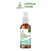 Bình xịt đuổi muỗi và côn trùng tinh dầu Bạc hà 50ml JULYHOUSE