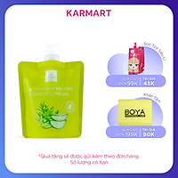 Gel tẩy da chết toàn thân lô hội và trà xanh Baby Bright Aloe Vera and Tea Tree Body Peeling Gel 200ml