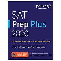 SAT Prep Plus 2020: 5 Practice Tests + Proven Strategies + Online (Kaplan Test Prep)</spa