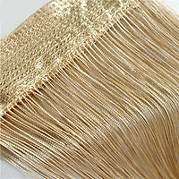 Partition Tulle Curtain Solid Color Window Screening Window Door Drapes Decoration