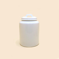 Hũ Gốm Trắng - White Ceramic Cookie Jar S20