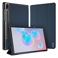 Bao da chống sốc cho Samsung Galaxy Tab S6 10.5 (T860/T865/T867) (Auto Sleep Wake) thương hiệu DUX DUCIS Domo Series cao cấp - Hàng nhập khẩu.