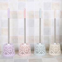 Bàn Chải Cọ Rửa Nhà Vệ Sinh Với Tay Cầm Dài