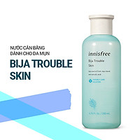 Nước cân bằng dành cho da mụn từ Bija Innisfree Bija Trouble Skin 200ml - 131172688x