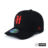Mũ nón A-Frame Cap Caper đen H logo nhiều màu size M-L