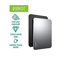 Tấm Lót Chuột Hợp Kim Nhôm Sang Trọng Cao Cấp ROBOT RP03 - Kích Thước 22 x 18 Cm - Hàng Chính Hãng