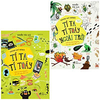 Combo 2 cuốn: NEVER GET BORED - TÍ TA TÍ TOÁY + TÍ TA TÍ TOÁY NGOÀI TRỜI (Sách trò chơi/tiểu học)