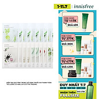 Combo 10+10 Mặt Nạ Giấy Dưỡng Ẩm Phục Hồi Da Innisfree My Real Squeeze Mask 20ml - 278002044