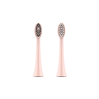 Bộ 2 đầu bàn chải điện Halio Sonic Whitening Electric Toothbrush Rose Gold