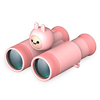 Binoculars for Kids 10X Mini Compact Binocular Toys High-Resolution Real Optics Small Telescope for Bird Watching Travel