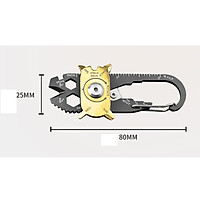 Portable Size EDC Mini Utility FIXR 20 in 1 Pocket Multi Tool Keychain