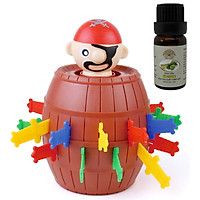 Đồ chơi đâm hải tặc running man cho bé, chất liệu nhựa cao cấp - Tặng 1 chai tinh dầu sả chanh 10ml