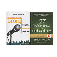 Combo 2 Cuốn: Bí Quyết Để Thành Công Trong Hùng Biện, Đàm Phán, Thuyết Trình  + 27 Thách