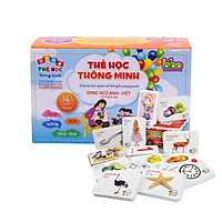 Bộ Thẻ Học Thông Minh Flashcards Cho Bé Học Tiếng Anh BIBO 416 Thẻ Học