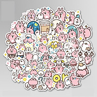 Set 60 Sticker Kanahei ảnh decal hình dán ép lụa