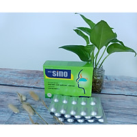 (03 HỘP) Thực phẩm chức năng Viêm mũi dị ứng SINO giúp hỗ trợ giảm biểu hiện ngạt mũi,chảy nước mũi,viêm mũi gúp bổ phế khí