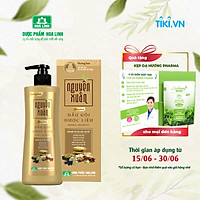 Dầu gội dược liệu Nguyên Xuân Bồng Bềnh 250ml - Ngát hương hoa, phù hợp với da đầu dầu.