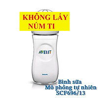 Bình sữa Philips Avent cổ rộng chống sặc cho em bé bú chất liệu nhựa an toàn tặng kèm 05 bịt ổ điện 2 chân và 05 bịt ổ điện 3 chân